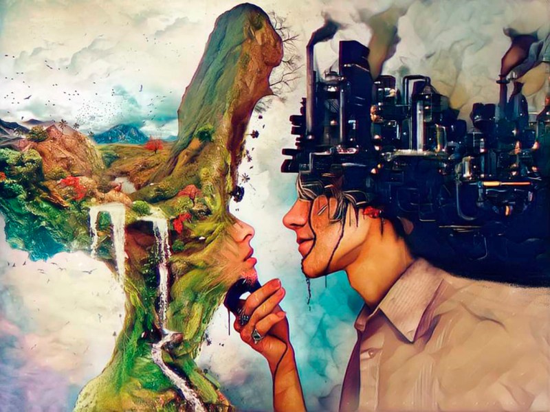 El Palacio de Cristal en&nbsp;llamas